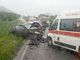 Due feriti in un violento frontale sulla Sp7 a Pollenzo [FOTO]