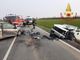 Frontale tra due auto tra Genola e Savigliano: un ferito grave trasferito al CTO