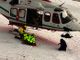 Valanga sulla Bisalta a Peveragno, il Soccorso alpino recupera un ferito in ipotermia