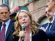 Giorgia Meloni a Cuneo per sostenere il candidato del centro destra Franco Civallero