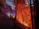 Incendio boschivo a Chiusa di Pesio: in corso l'intervento per domare le fiamme