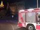 Villafalletto, scivola dal muretto del castello in piazza Mazzini: sul posto i vigili del fuoco