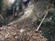 Crolla una parte di collina sulla Provinciale 100 che collega San Sebastiano Po a Lauriano