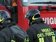A fuoco un'auto della Croce Rossa di Settimo sulla Torino - Milano