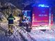Vigili del Fuoco di Luserna San Giovanni sgomberano le strade dagli alberi caduti