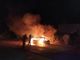 Auto in fiamme al Malan a San Germano Chisone