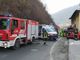Incidente al Ponte di San Germano Chisone tra auto e camion