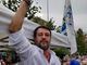Centinaia a Venaria per Matteo Salvini: &quot;Ho perdonato il ragazzo del Pd, ma con le minacce non si scherza&quot; [VIDEO]