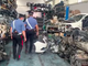 Smontavano auto rubate per rivendere i pezzi, carabinieri denunciano tre persone [VIDEO]