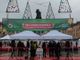 Natale fa rima con solidarietà, inaugurato il Villaggio del Volontariato di Piazza Bodoni [FOTO]