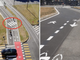 Piazza Statuto, &quot;cancellate&quot; le strisce pedonali che tagliavano la pista ciclabile