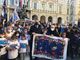 A Torino bimbi e bandiere per la marcia della pace: &quot;Stop alla guerra, pronti ad accogliere i profughi&quot; [FOTO E VIDEO]