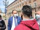 Cirio porta la solidarietà agli ex Embraco in tenda: “Il 15 incontro con Giorgetti, ce la mettiamo tutta” (VIDEO)