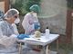 Coronavirus: al via i tamponi nel piazzale antistante l'Amedeo di Savoia [FOTO E VIDEO]