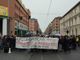 Contro-presidio anti Fratelli d'Italia in corso Giulio Cesare: &quot;Fuori i fascisti dai quartieri&quot;
