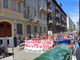 A Vanchiglia va in scena il 25 aprile di lotta di Askatasuna: “Cecca libera subito”