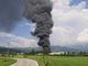 Roletto, a fuoco la Cia Technima: colonna di fumo nero sul Pinerolese (VIDEO e FOTO)