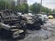 Piromane colpisce in città: auto a fuoco in via Bertola, via Cavour e piazzale Caio Mario [FOTO E VIDEO]