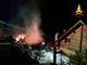 Incendio a Sauze di Cesana, a fuoco alcune baite