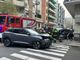 Terribile incidente tra via Sagra di San Michele e via Fattori: auto si schianta sul marciapiede [FOTO]