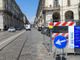 Cantiere di via Po, -30% sulla tassa rifiuti per negozi e attività commerciali