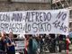 Anarchici in corteo per la Palestina e contro il 41bis. Esposto lo striscione &quot;La Resistenza vive. Free Gaza&quot; [FOTO]