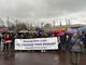 Mirafiori in corteo con megafoni e striscioni: “Più sicurezza e meno degrado”