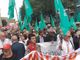Marcia della Salute, manifestanti sotto la Regione: &quot;La Sanità pubblica non si vende&quot;