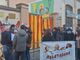 Askatasuna, tensione al sopralluogo: consiglieri comunali accolti da striscioni e proteste