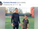 (VIDEO) CR7 AL CIT TURIN - &quot;Vieni ragazzo, facciamo due palleggi... ?&quot;