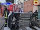 FOTO. Paura a Fagnano Olona, auto si ribalta dopo un incidente FOTO. Paura a Fagnano Olona, auto si ribalta dopo un incidente