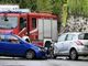Frontale tra due auto sulla Provinciale del lago Maggiore: tre persone soccorse a Porto Valtravaglia