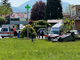 Brissago, scontro tra auto e ambulanza sulla statale 394: colpite anche altre macchine in sosta