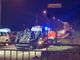 Domenica nera sulla strade del Varesotto: due giovani feriti nell'auto ribaltata a Bisuschio. Doppio incidente a Luino, muore motociclista