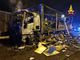 FOTO. Camion divorato dalle fiamme, paura sulla statale 336