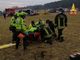 Vergiate, precipita parapendio a motore: grave un uomo di 66 anni