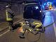 Scontro in via Copelli, perdita di Gpl e strada chiusa: serve l'intervento dei vigili del fuoco per fermare la fuga di gas