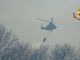 Vento forte su tutta la provincia: alberi caduti, tetti scoperchiati e incendi. Quaranta interventi dei vigili del fuoco, a Malnate Canadair in azione