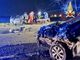 Pauroso schianto all'alba nel Comasco: auto distrutte, due feriti