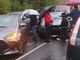 Tamponamento a catena in Valganna, traffico completamente in tilt sulla statale
