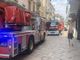 Principio di incendio in un negozio di corso Matteotti. In centro arrivano i vigili del fuoco