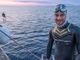Da Porlezza a Porto Ceresio a nuoto: l’ultima impresa di Giorgio Riva che sa di solidarietà