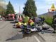 Schianto mortale tra un'auto e una moto a Laveno: la vittima è l'imprenditore di Monvalle Mauro Nangeroni