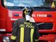 Fiamme a Solbiate Arno in una palazzina: colonna di fumo ben visibile dall'autostrada