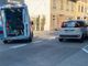 Scontro con un'auto, motociclista a terra in viale Belforte. Un ferito e traffico in tilt