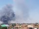 Gallarate, in fiamme ditta di materie plastiche: colonna di fumo visibile per chilometri
