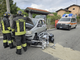 Schianto tra un'auto e una moto a Ferrera di Varese: un ferito