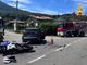 Auto e moto si scontrano sulla statale 394 a Mesenzana, elisoccorso in volo: ferito un giovane di 27 anni