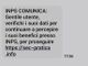 Nuova truffa in agguato sui telefonini: il falso sms dell'Inps