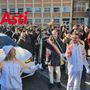La Fiamma olimpica attraversa Asti: il cuore della città si accende per Milano-Cortina 2026 [VIDEO FOTO E INTERVISTA]